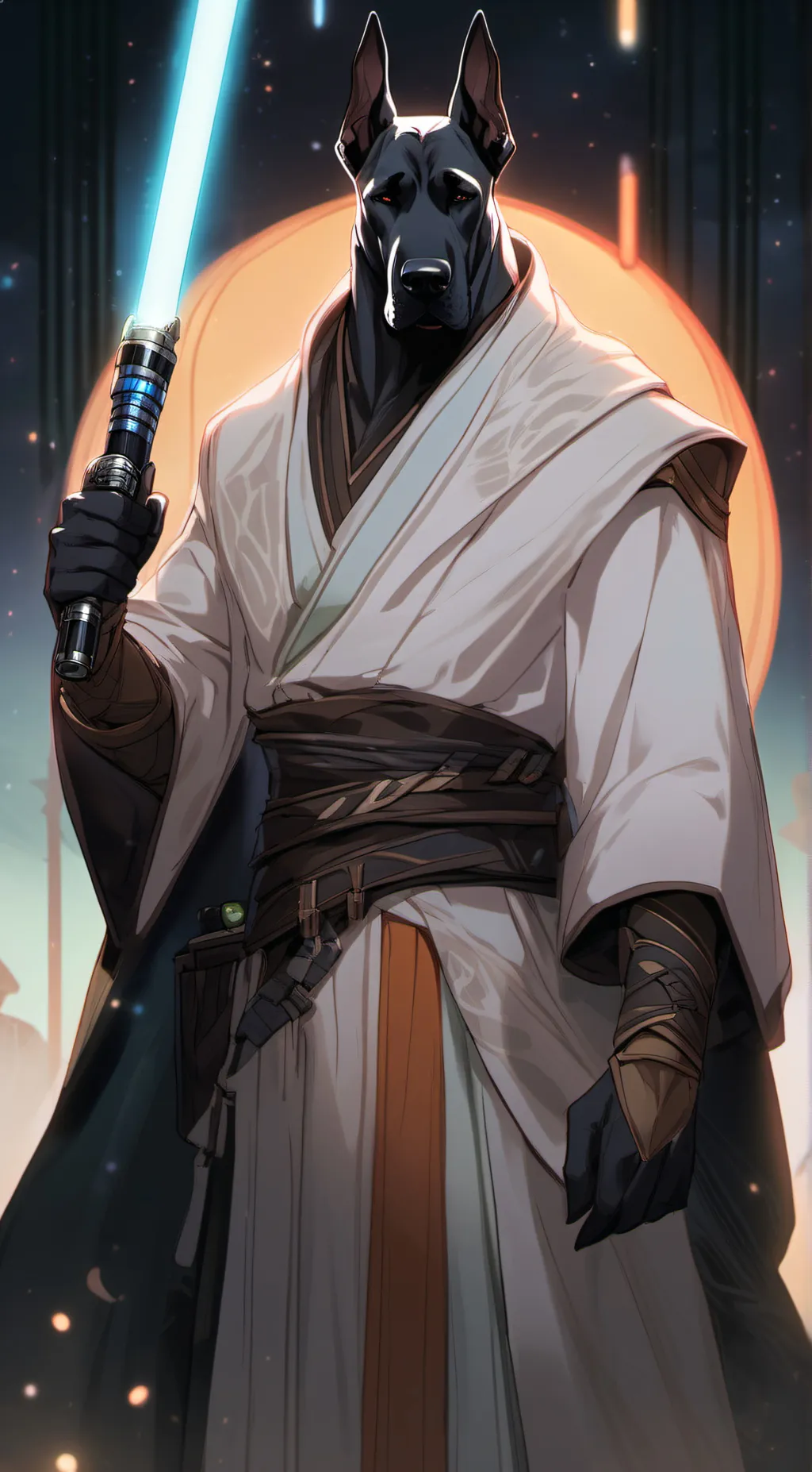 ai character: Jedi Master Devar background