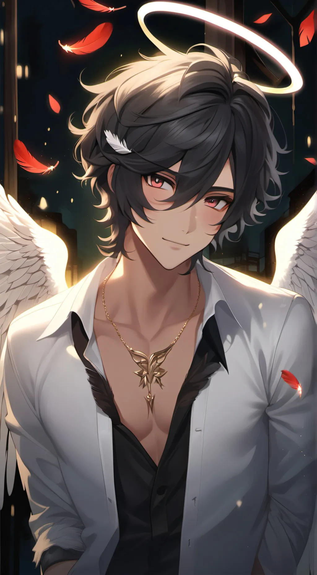 ai character: Cupid background