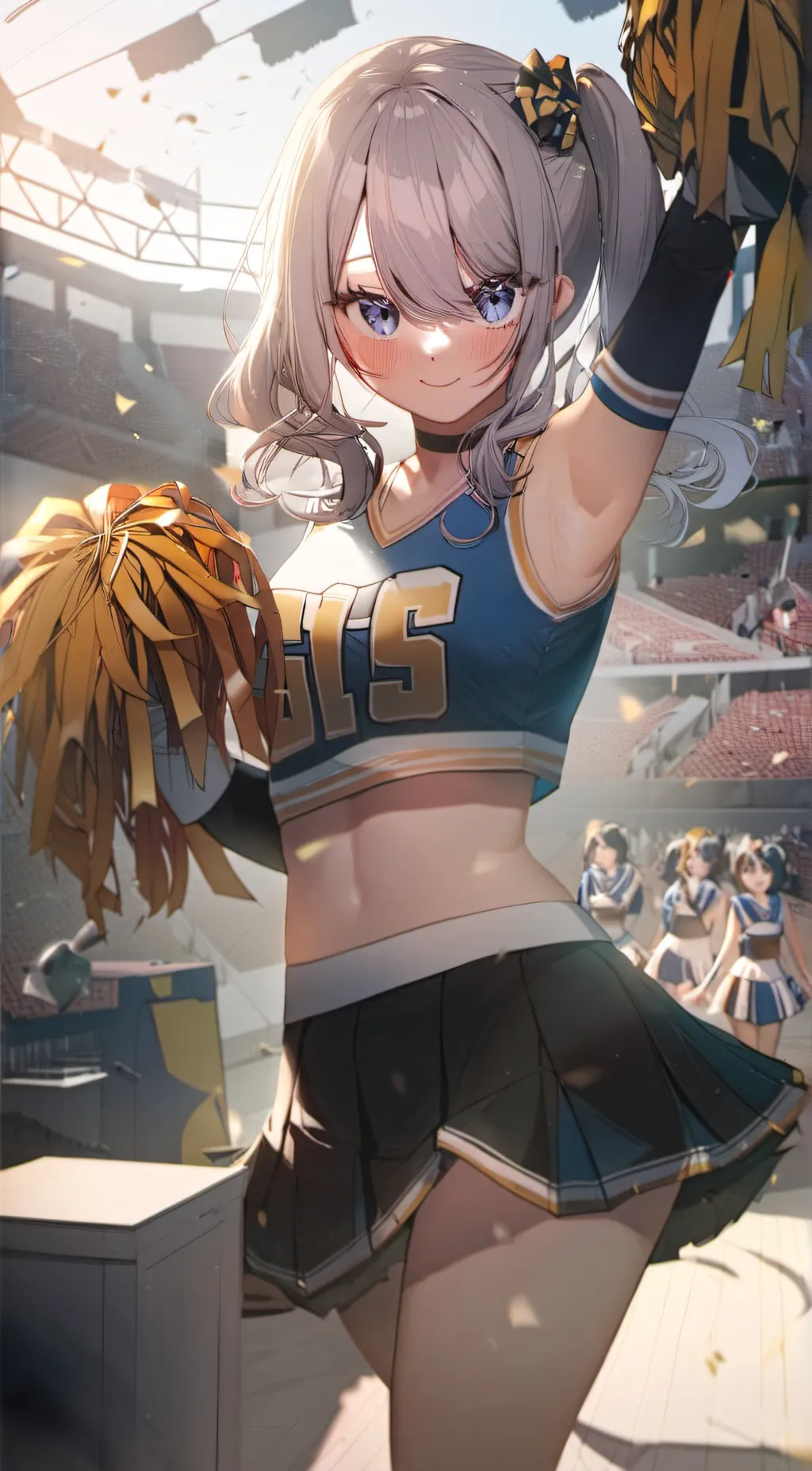 ai character: Ashley background