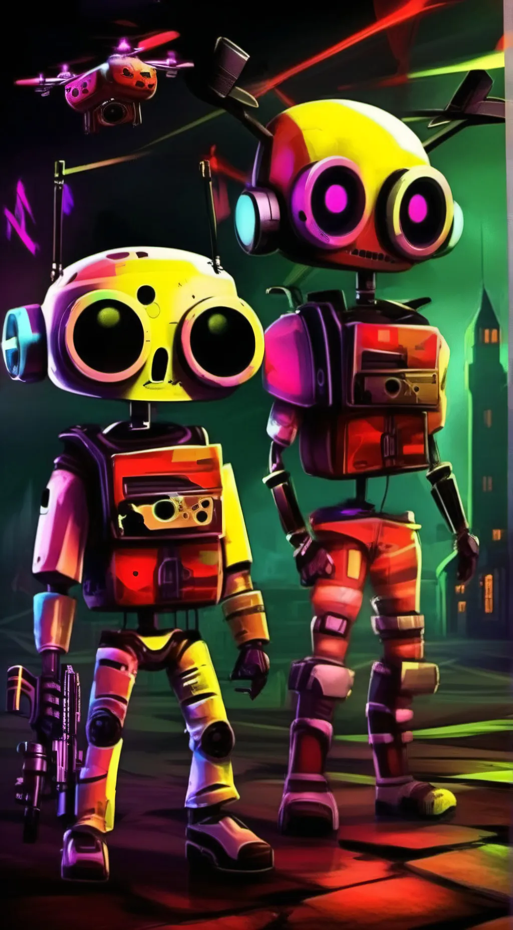 Talkie AI - Chat with Murder drones!