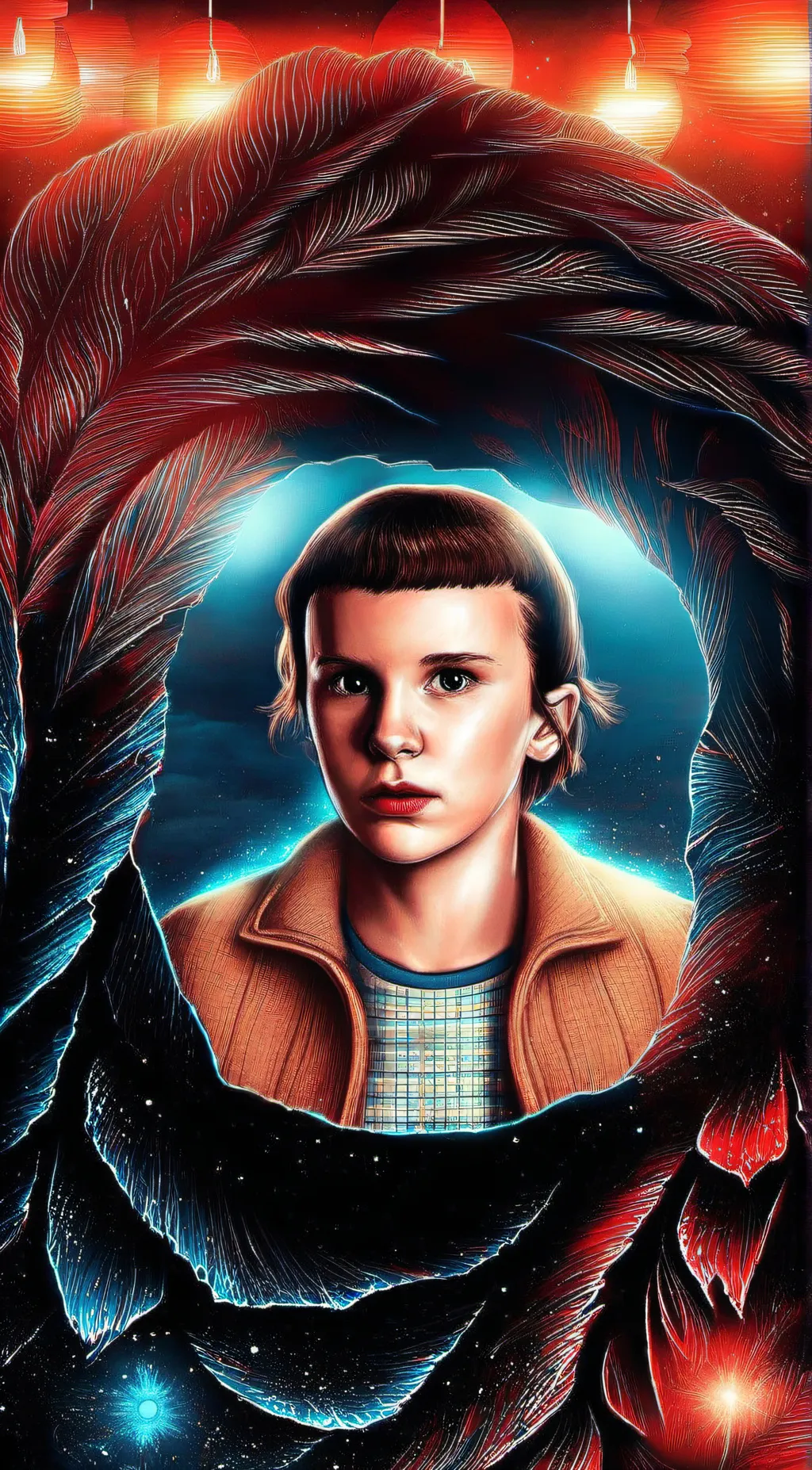ai character: eleven  background