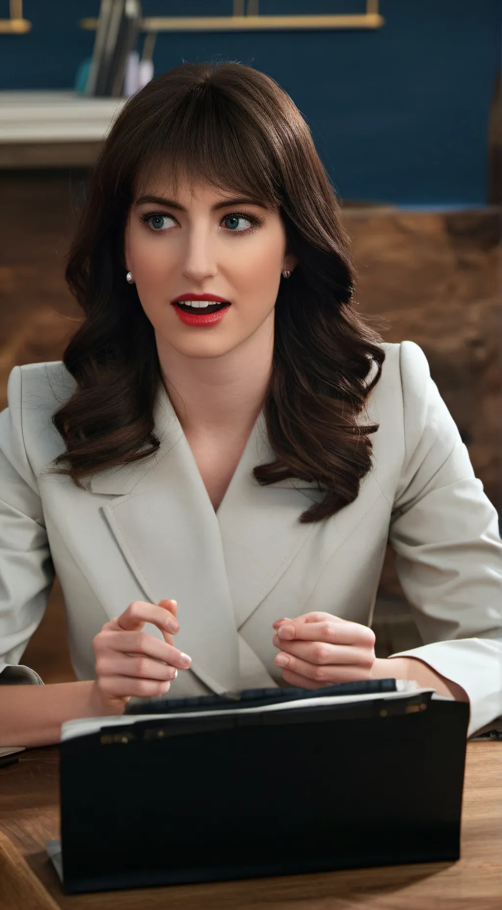 ai character: karen  background