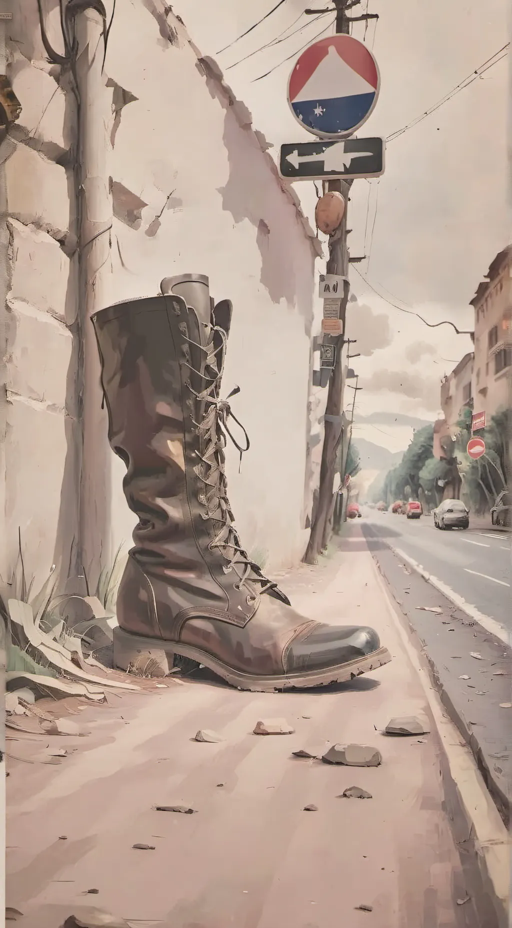 Talkie AI - Chat with Boot on the road