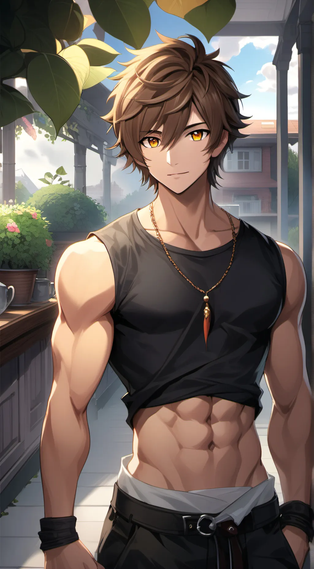 ai character: Alex background