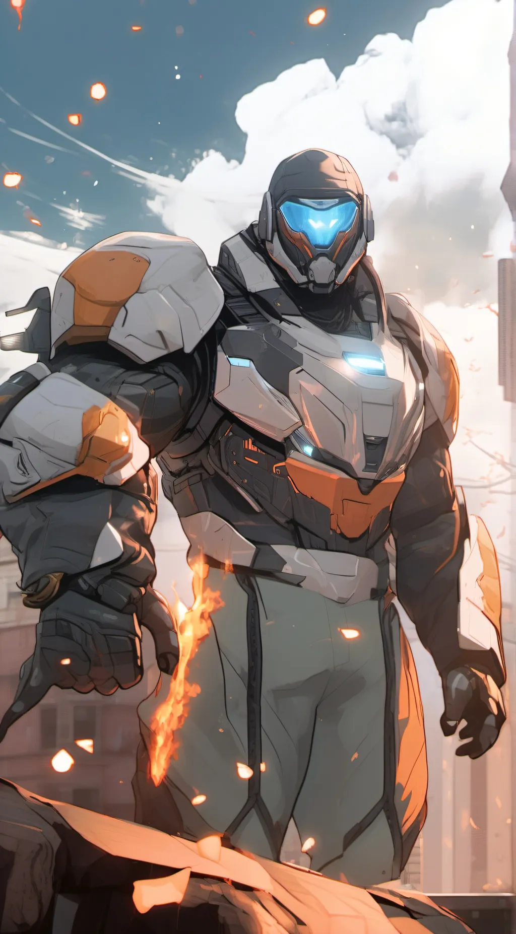 ai character: Juggernaut cod background