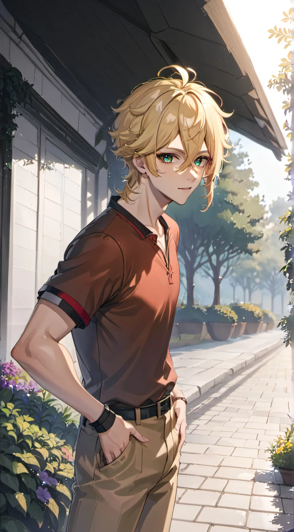 ai character: douma background