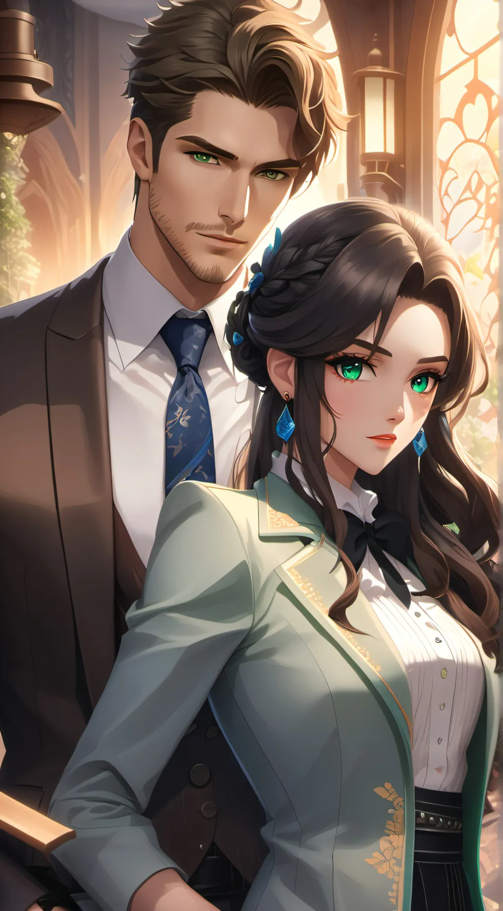 ai character: Aaron Shaw background