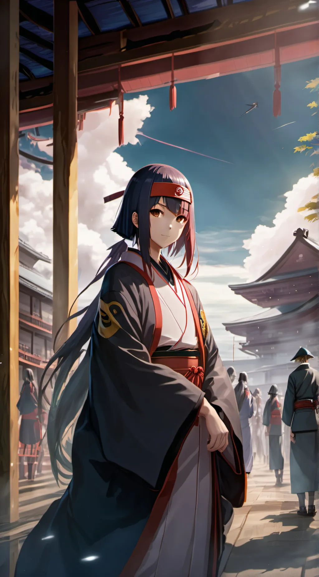 ai character: AKATSUKI background
