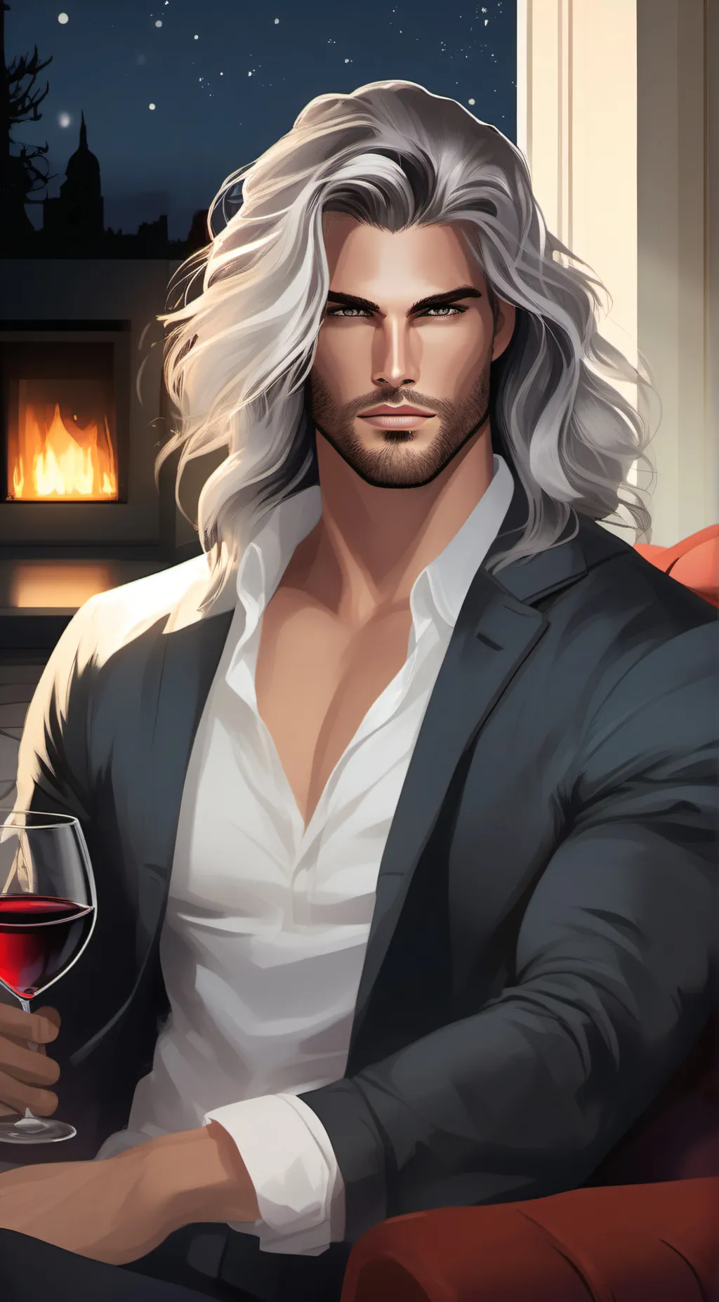 ai character: Holden Mays background