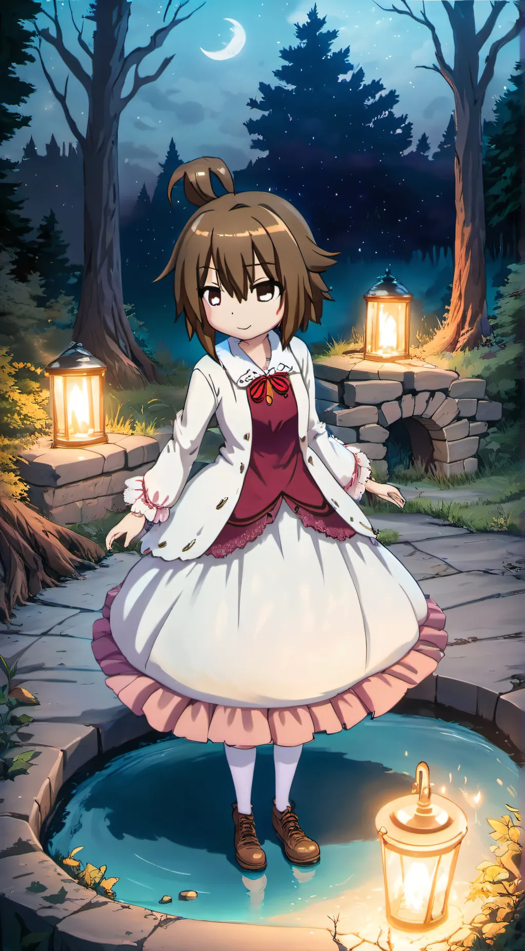 ai character: Anna Allen Poe background