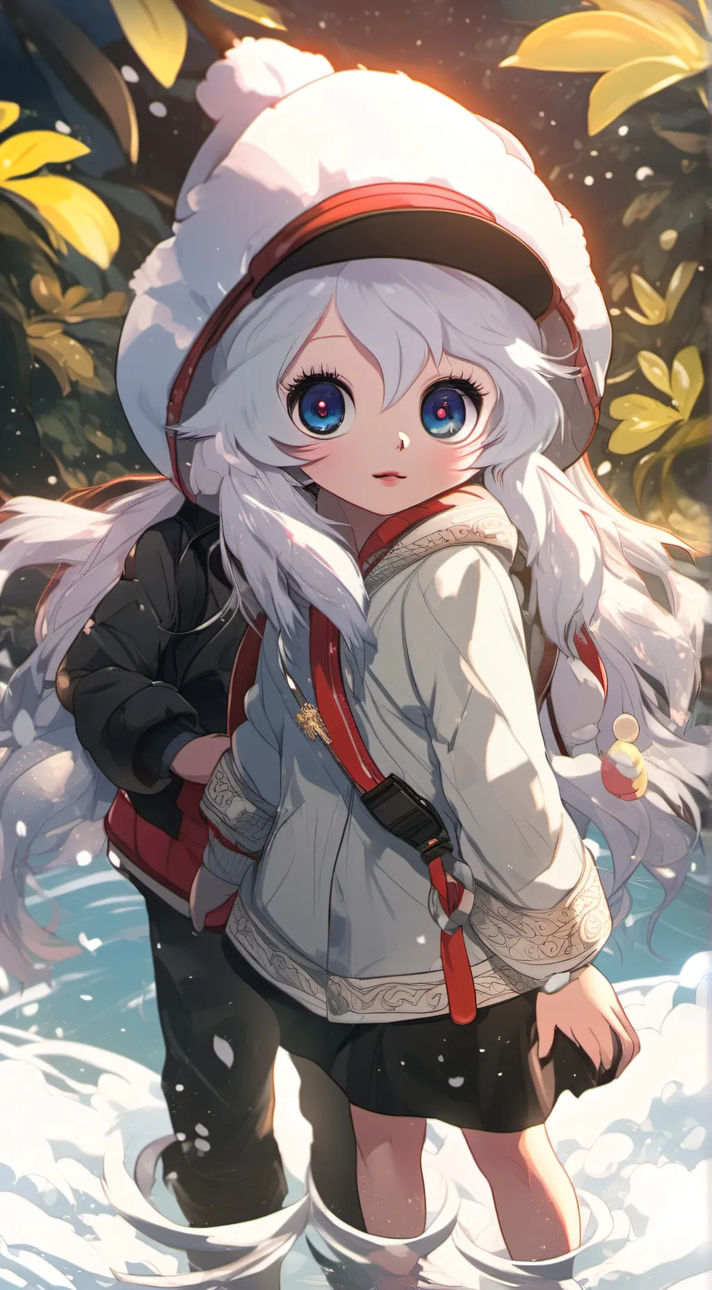 ai character: kitty background