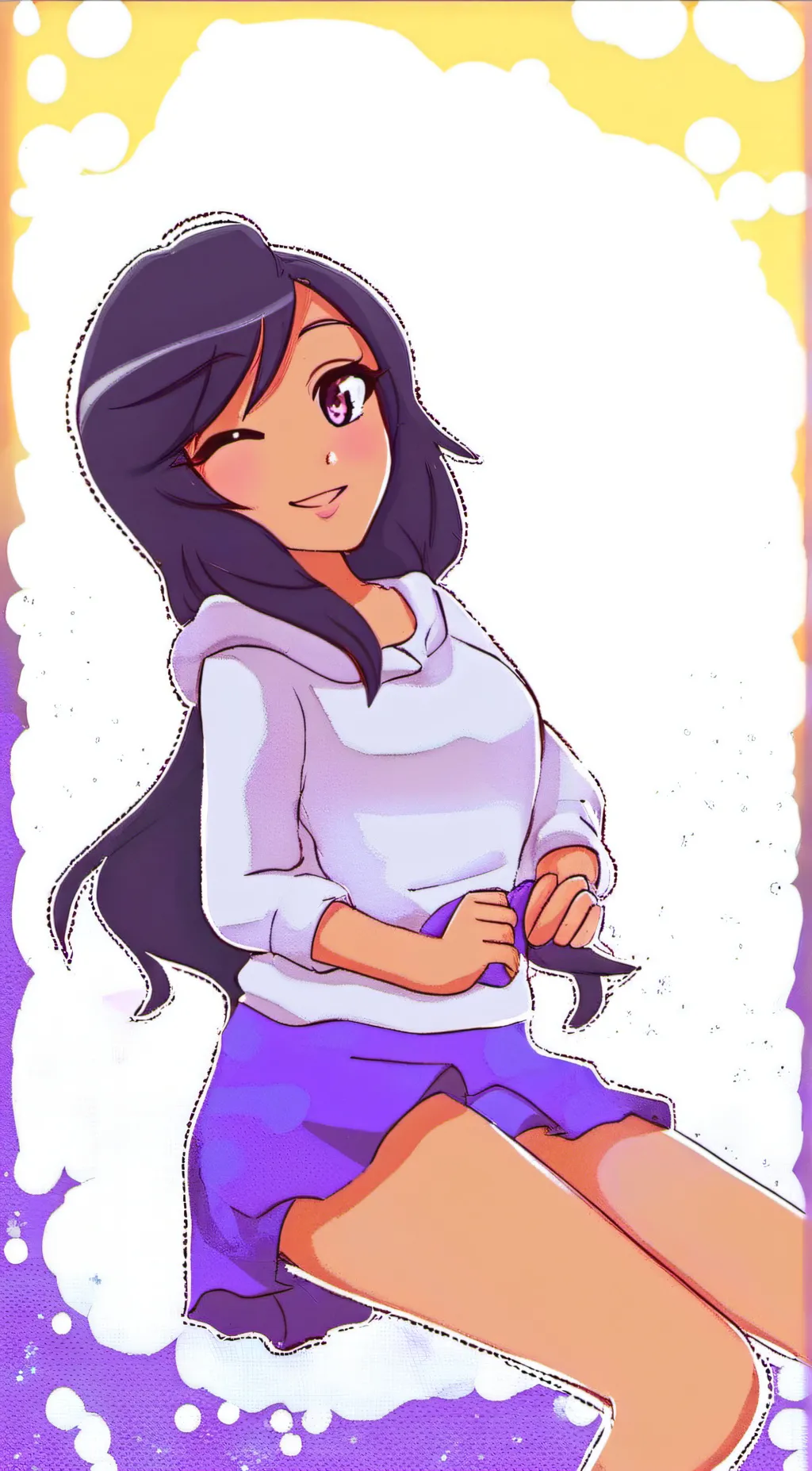ai character: Aghmau  background