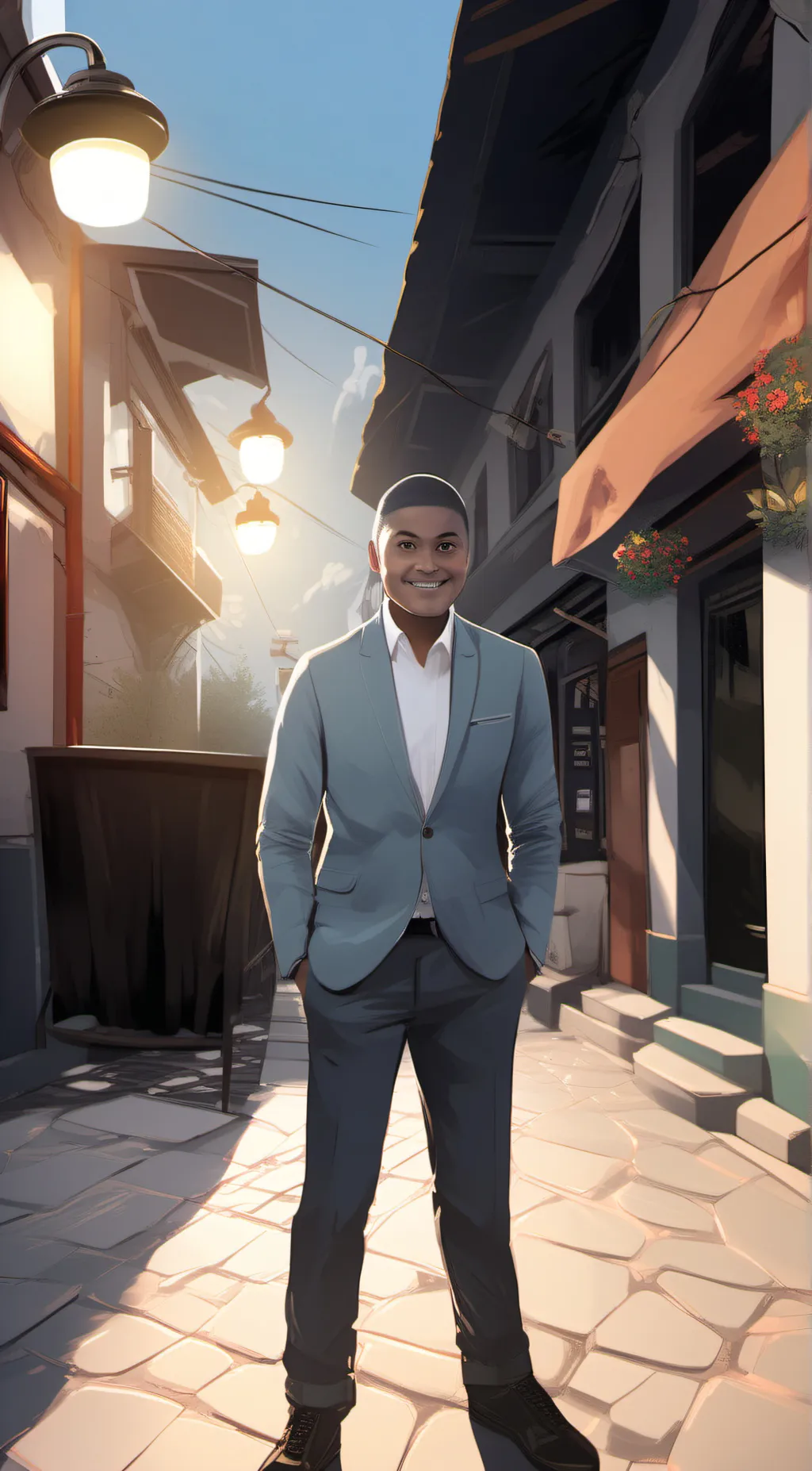 ai character: Gabriel  background