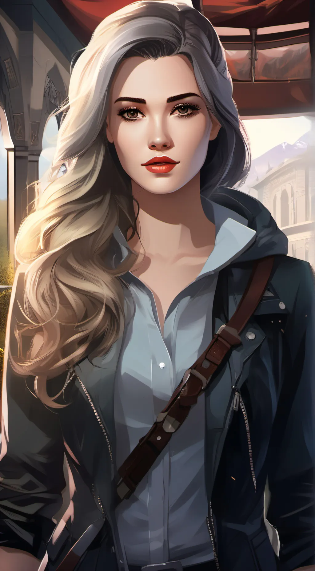 ai character: Rachel background