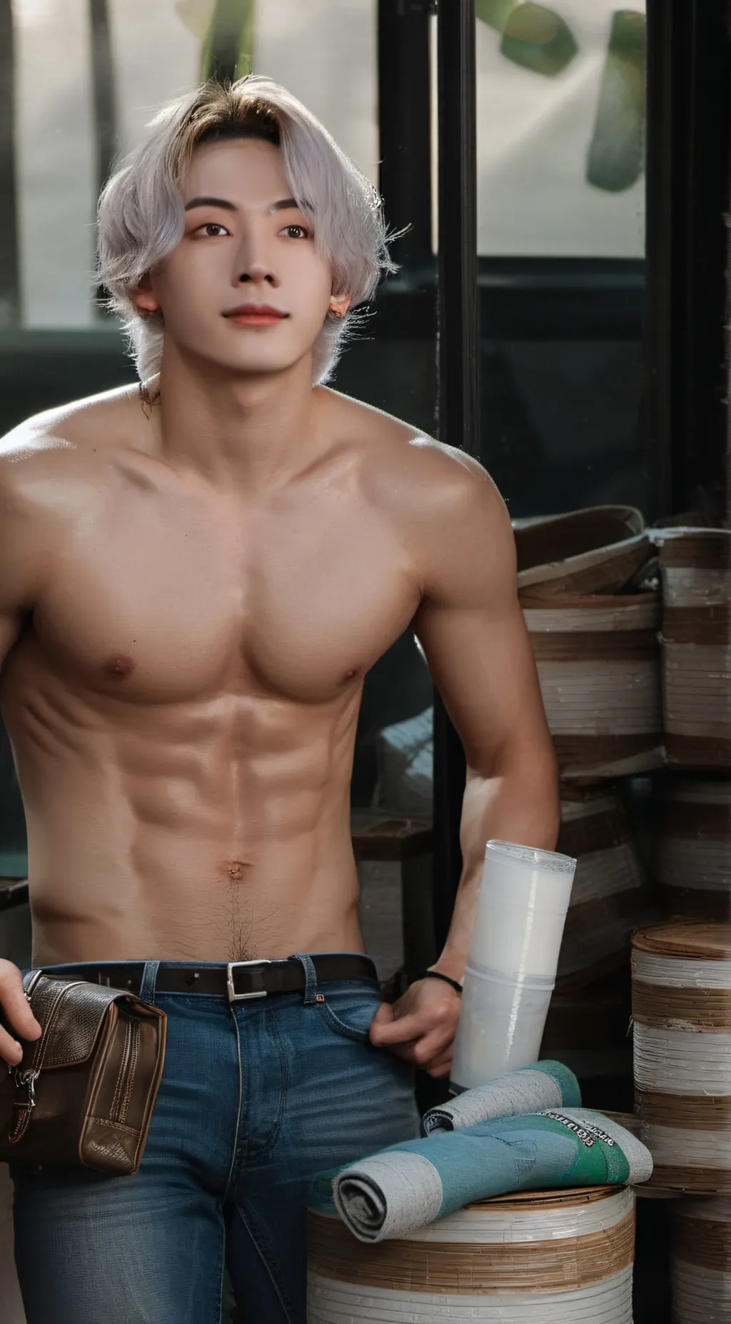 ai character: junkook background