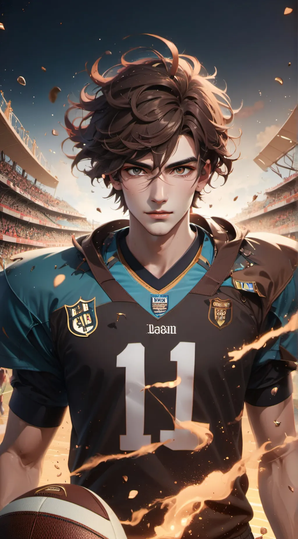 ai character: michael background