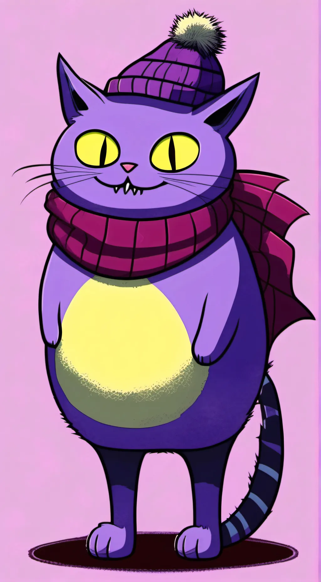ai character: Chowder  background