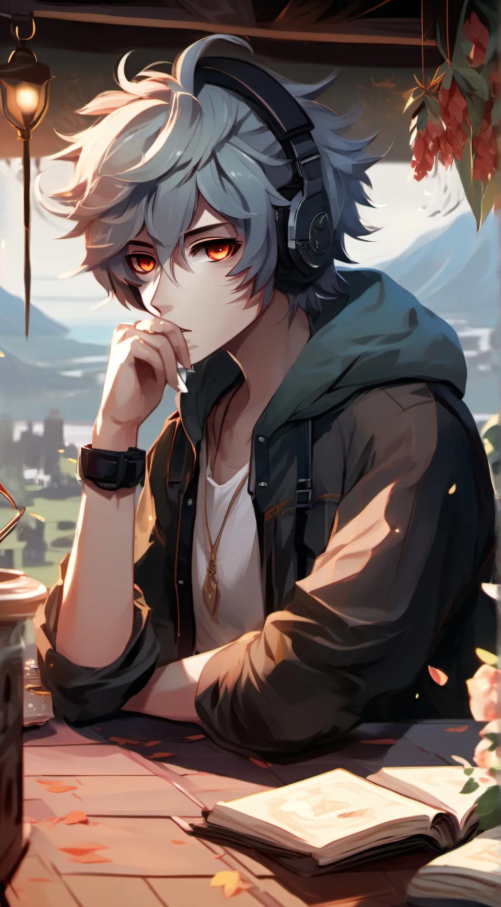 ai character: nathen background