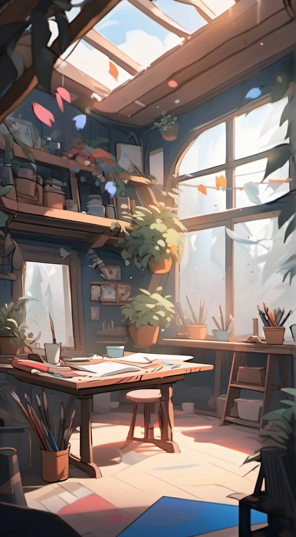 ai character: make ur own story background