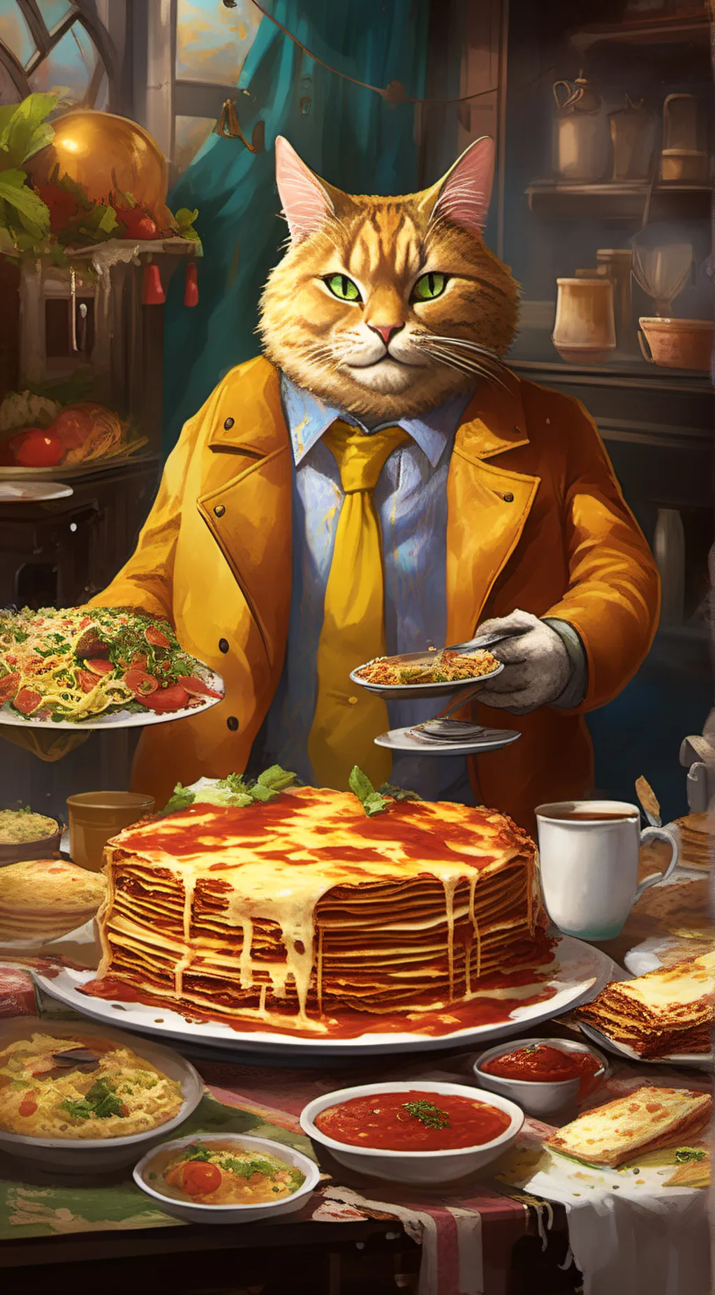 ai character: Gorefield background