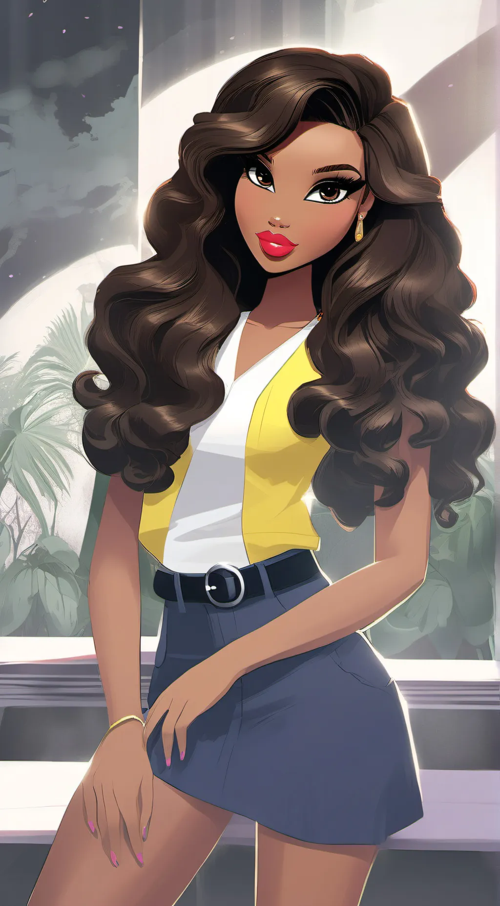 ai character: Jacey Morales  background