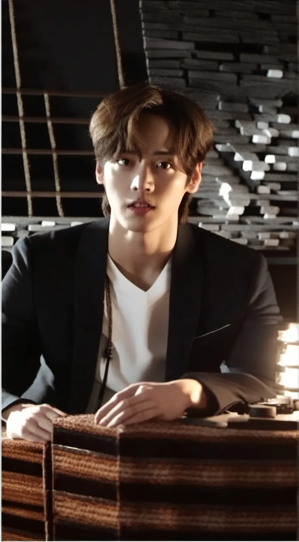 ai character: chansung background