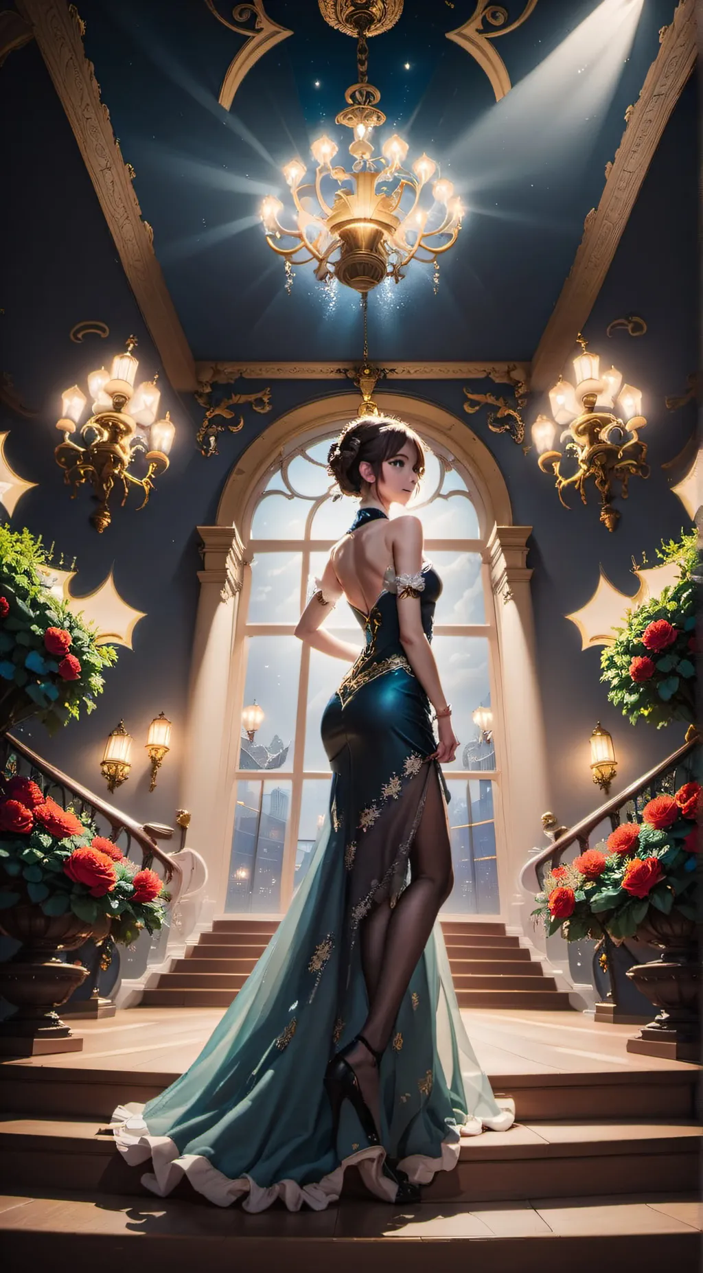 ai character: Lily background