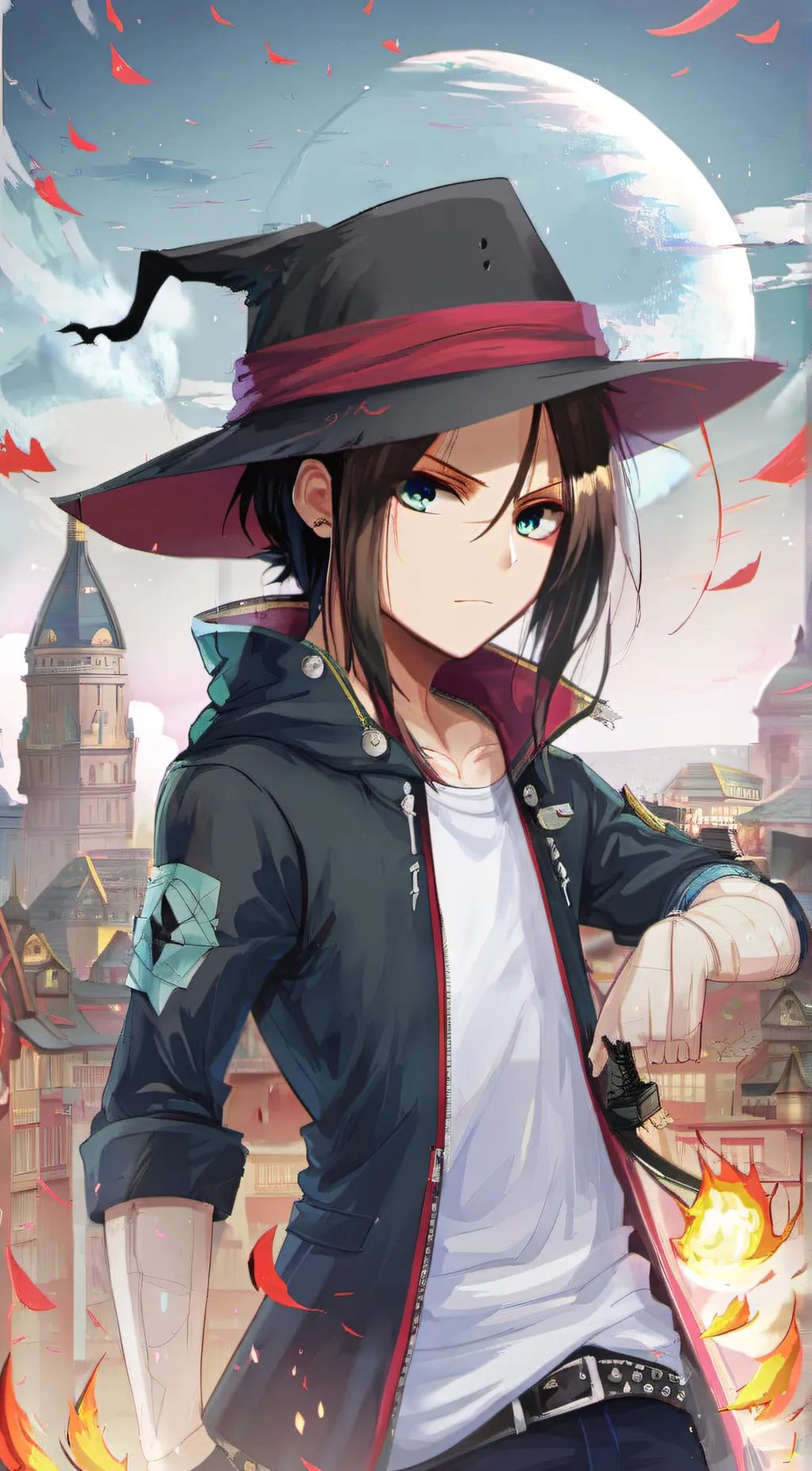 ai character: Lov Christmas  background