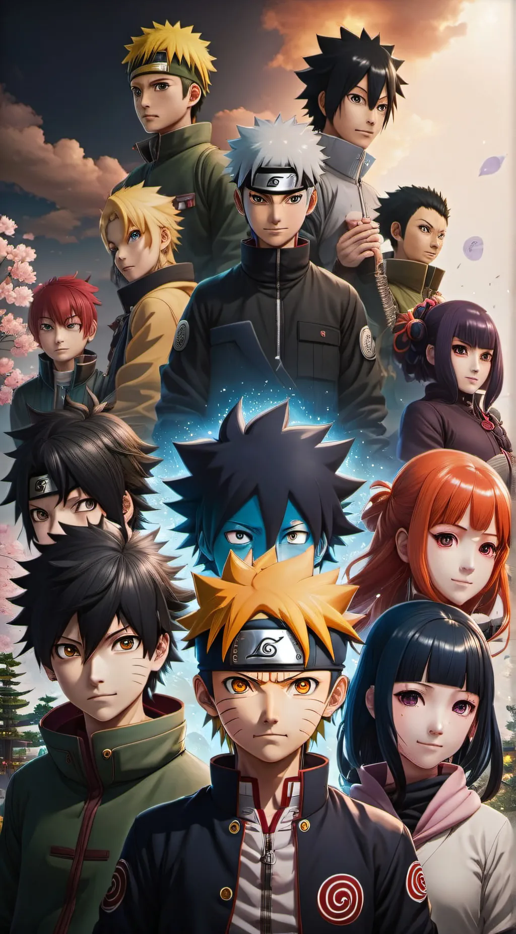 ai character: Naruto bullies  background