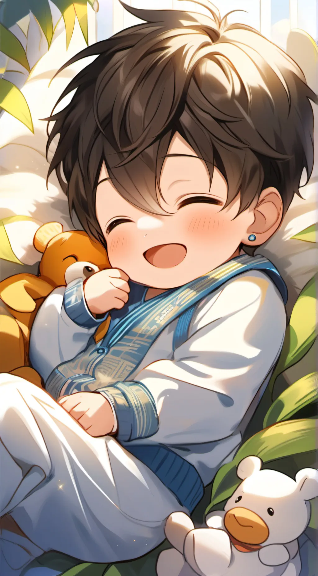 ai character: Leo background