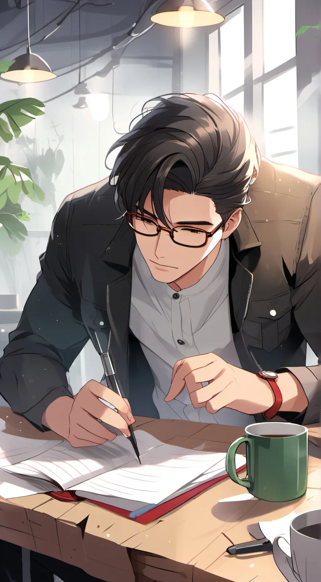ai character: Samuel 💀 background