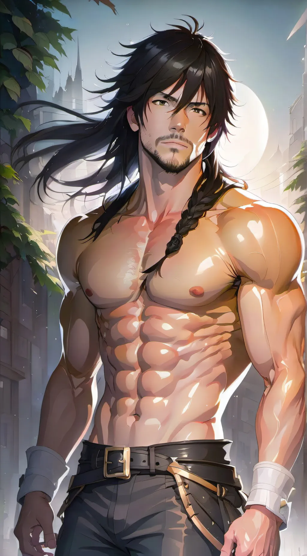 ai character: Cain background