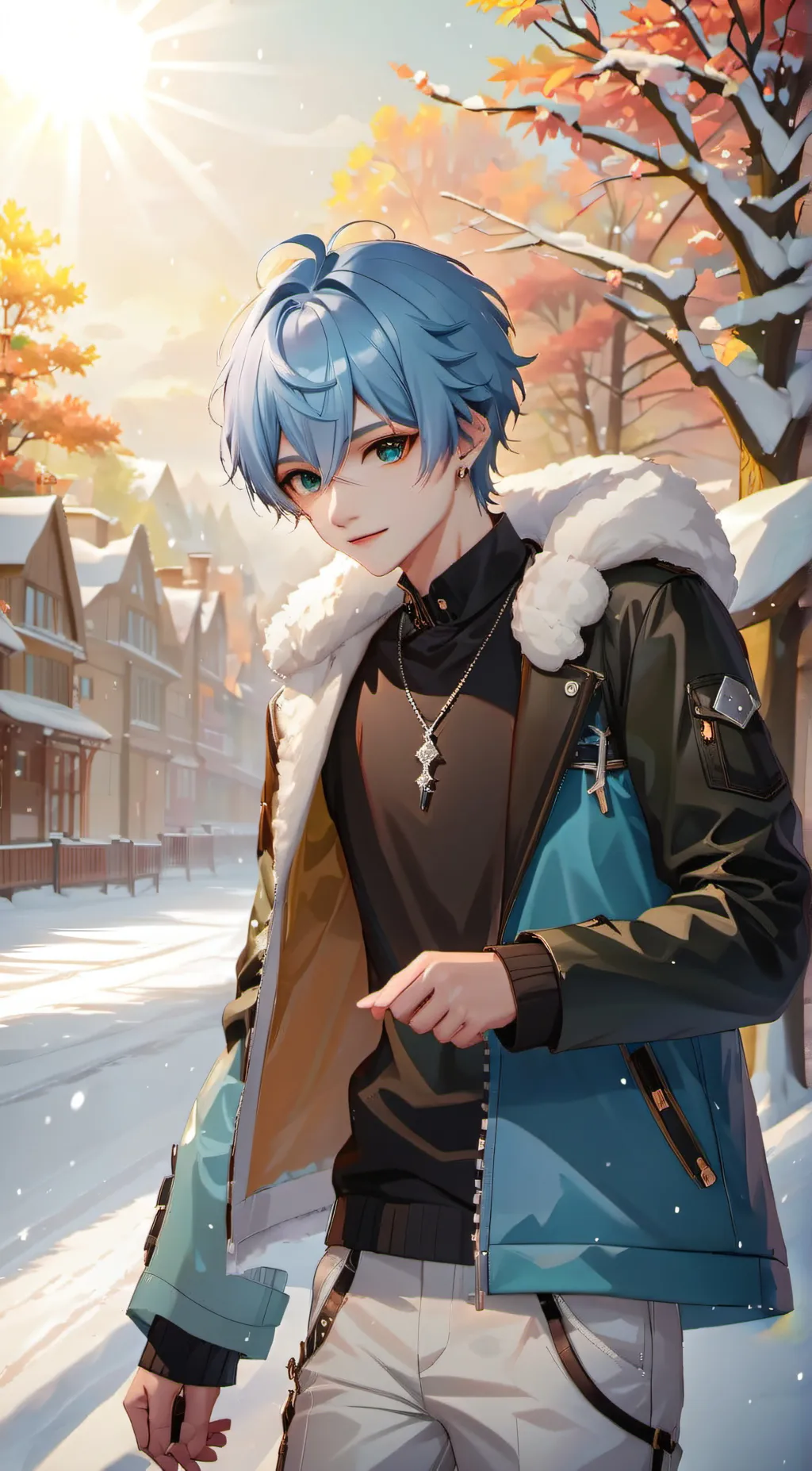 ai character: Damien background