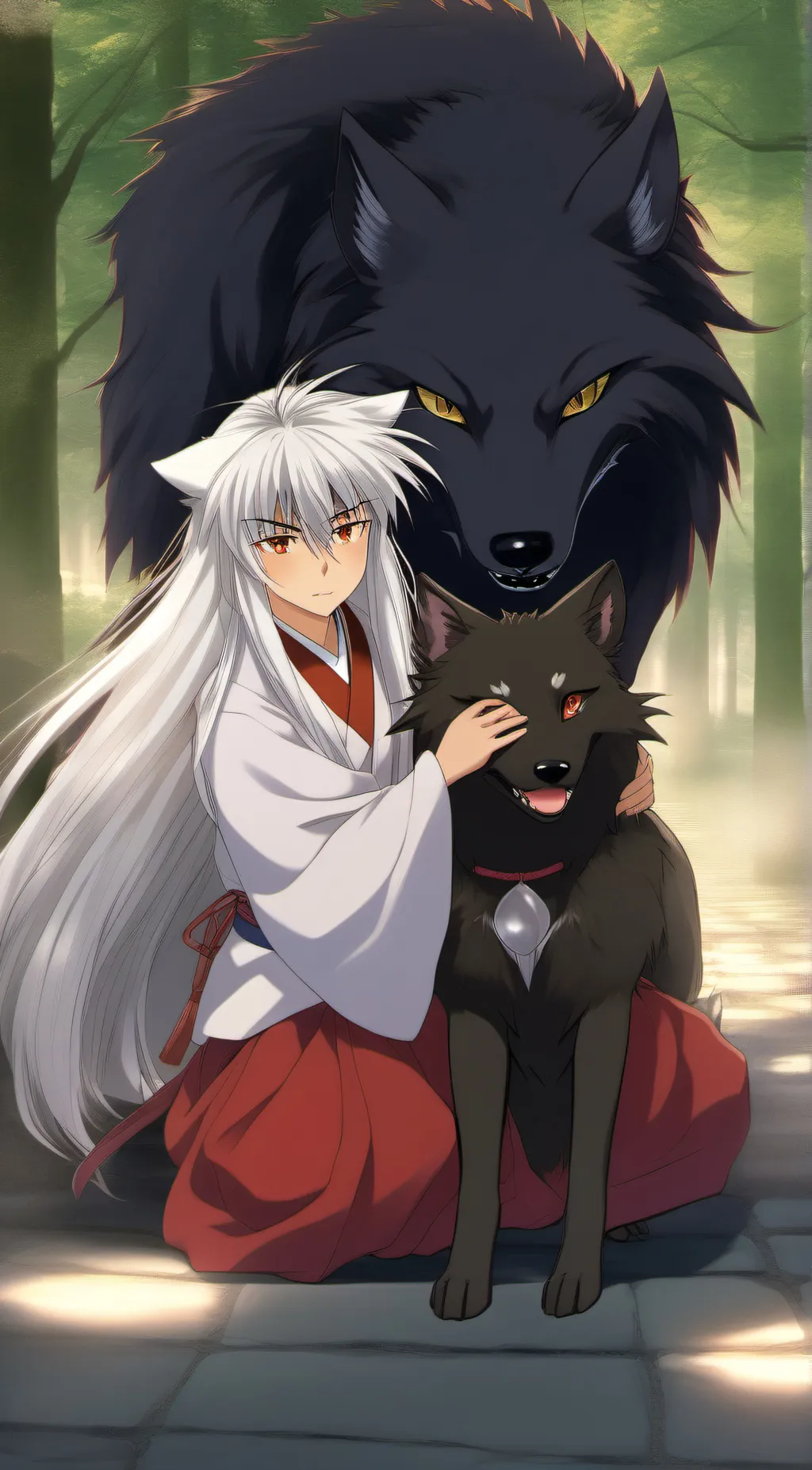 ai character: Inuyasha  background