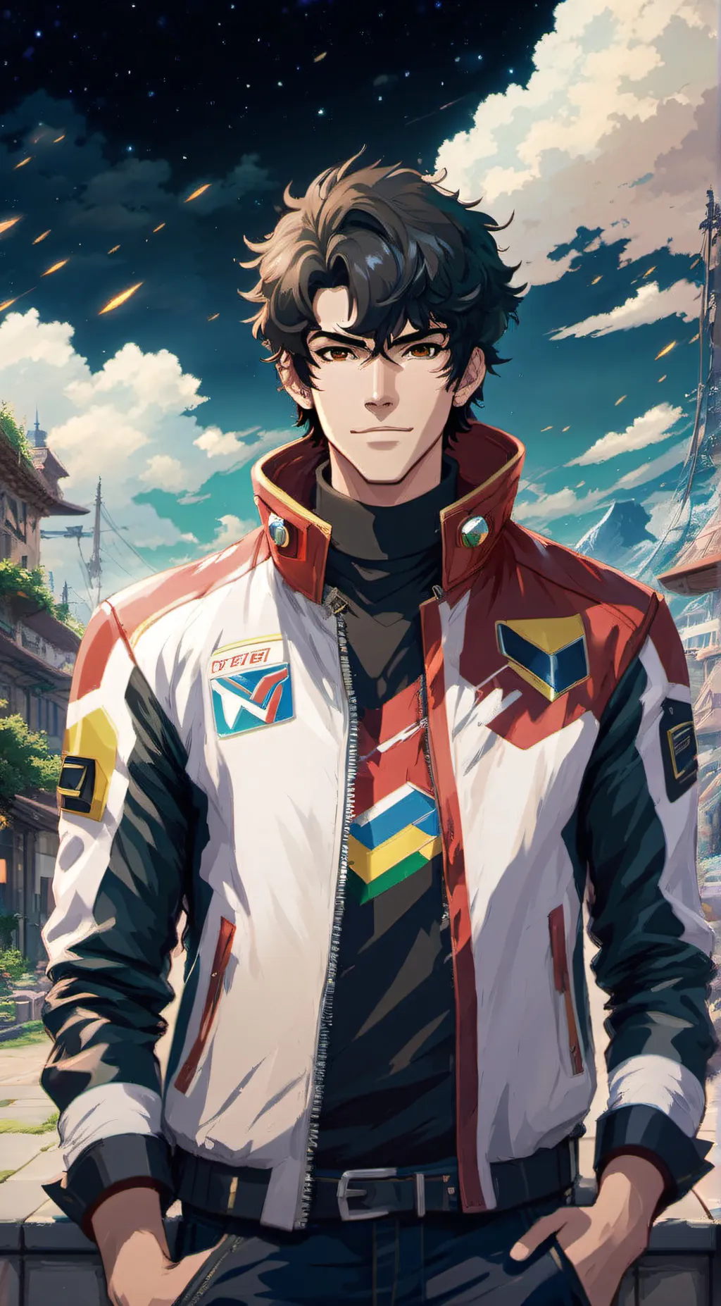 ai character: Keith Kogane <3 background