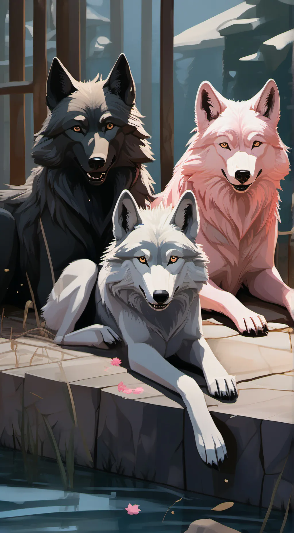 ai character: star,Asher,and sky background