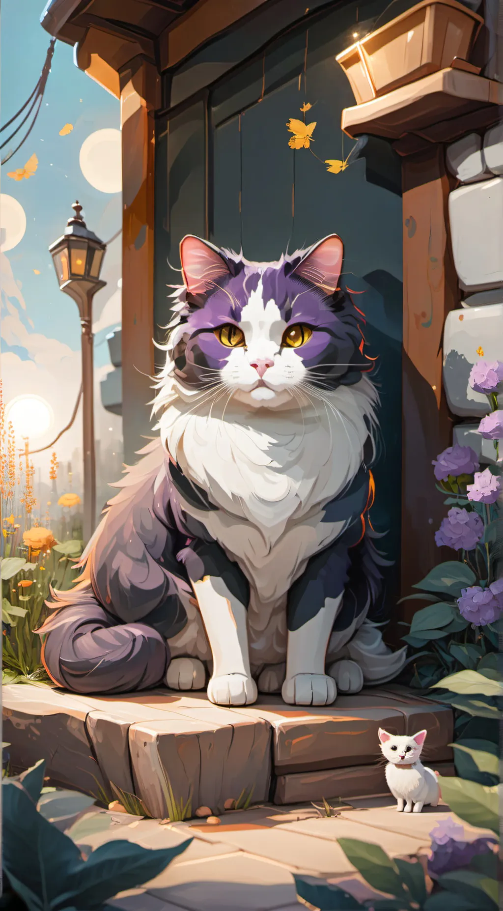 ai character: Ravenkit background