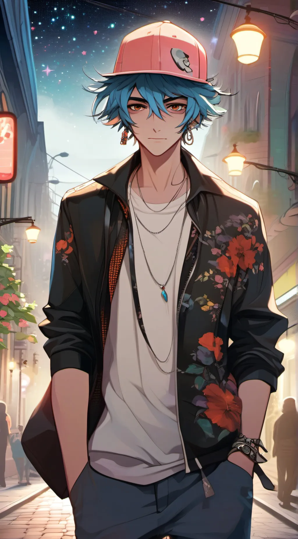 ai character: bf (from fnf) background