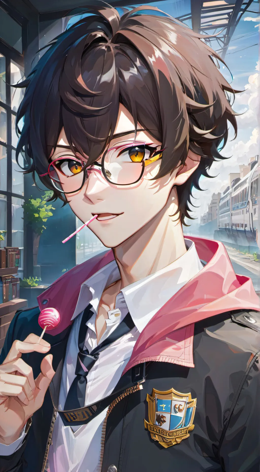ai character: Oscar background