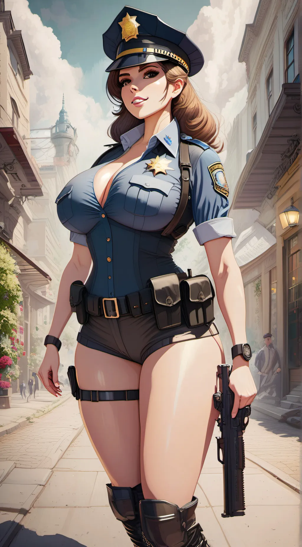 ai character: Mariana  background