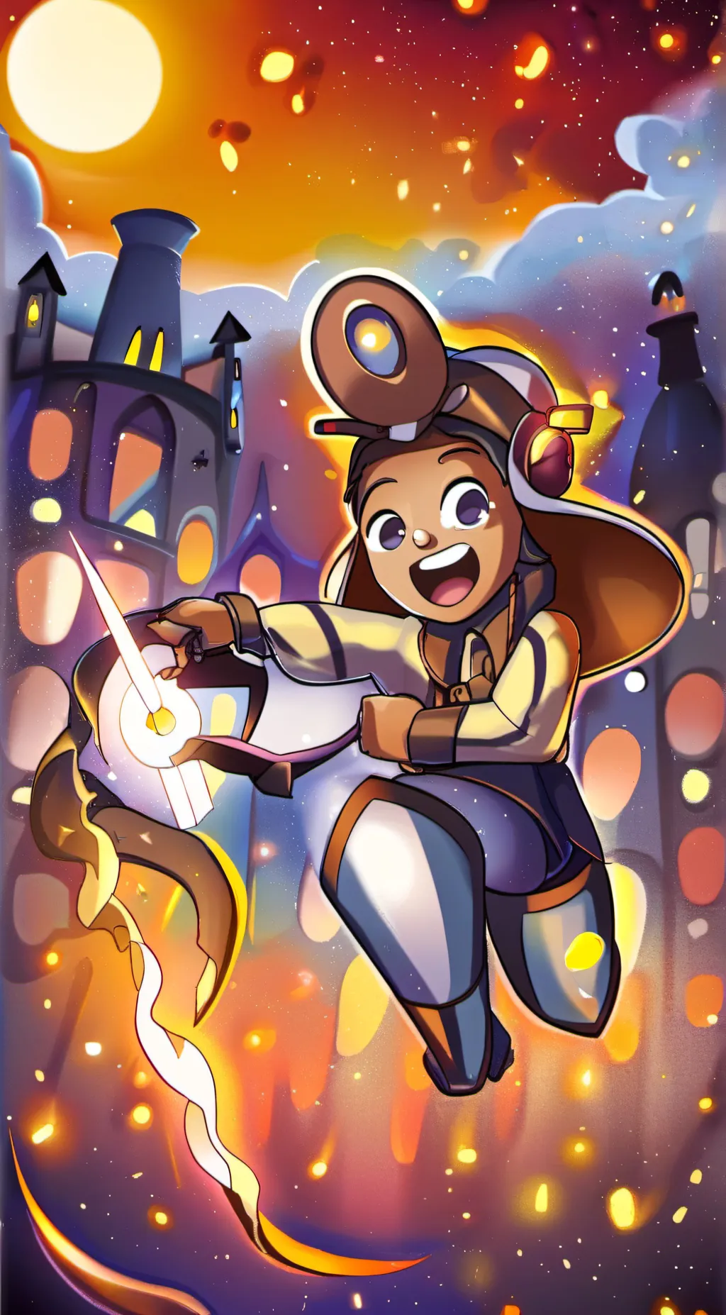 ai character: The owl house background