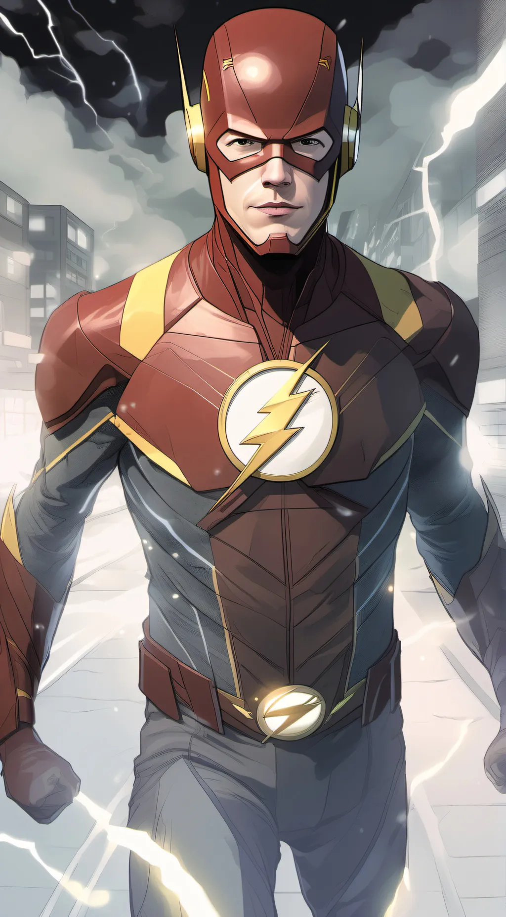 ai character: flash/Barry Allen background