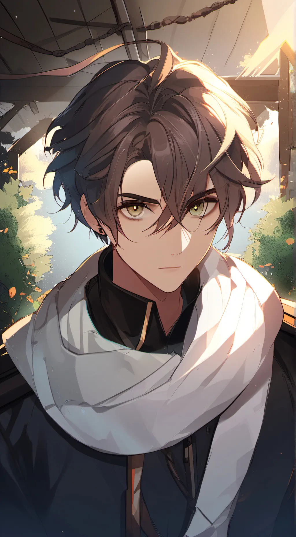 ai character: Michael  background