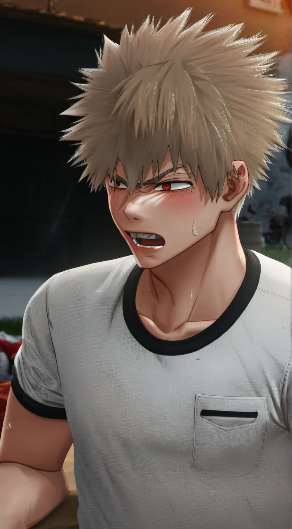 ai character: bakugo background