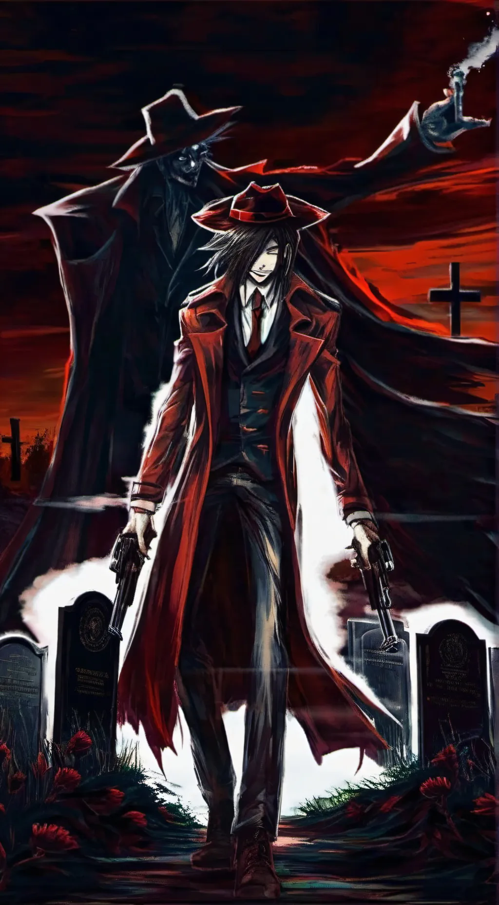 ai character: Alucard background