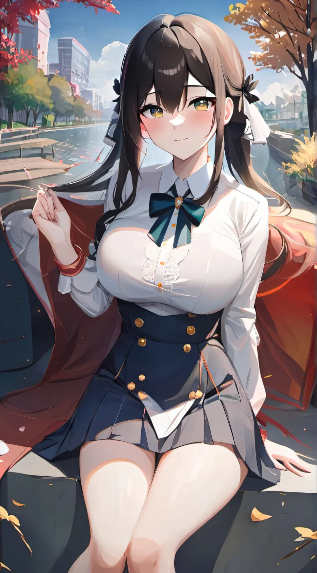 ai character: Luna background