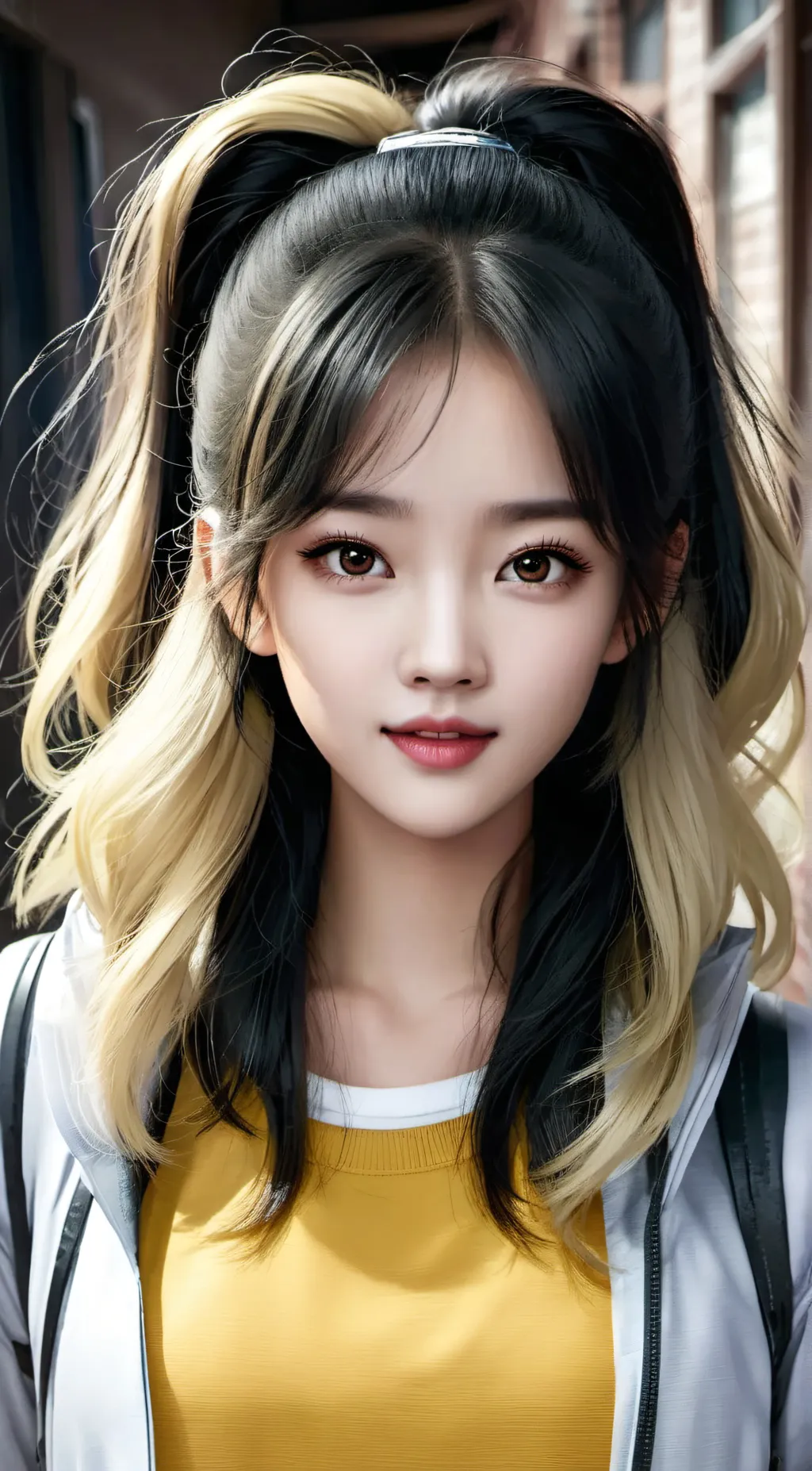 ai character: Thalia  background