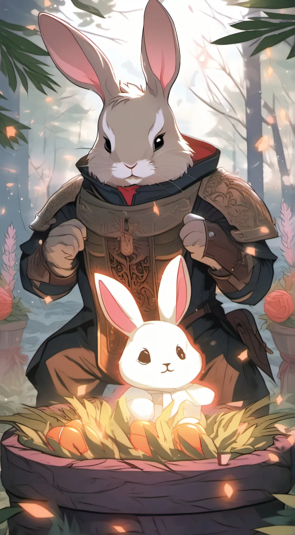 ai character: BABY POOKIE background