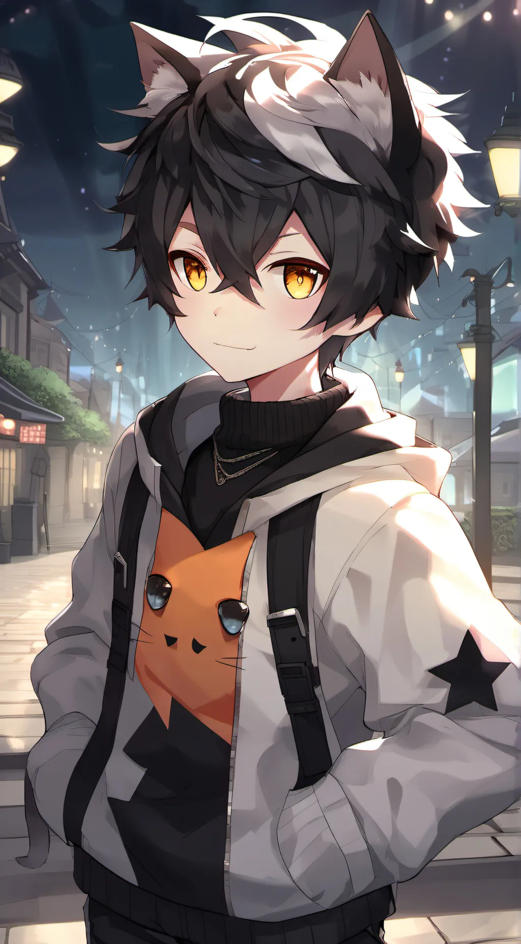 ai character: Mikey background