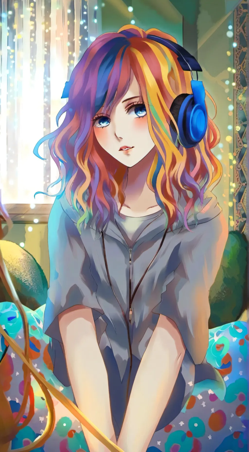 ai character: Mika  background